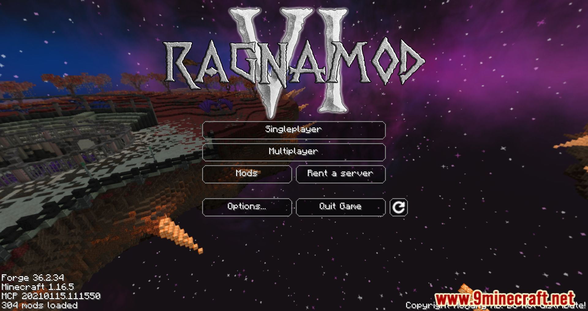 Ragnamod Vi Modpack 1Minecraft