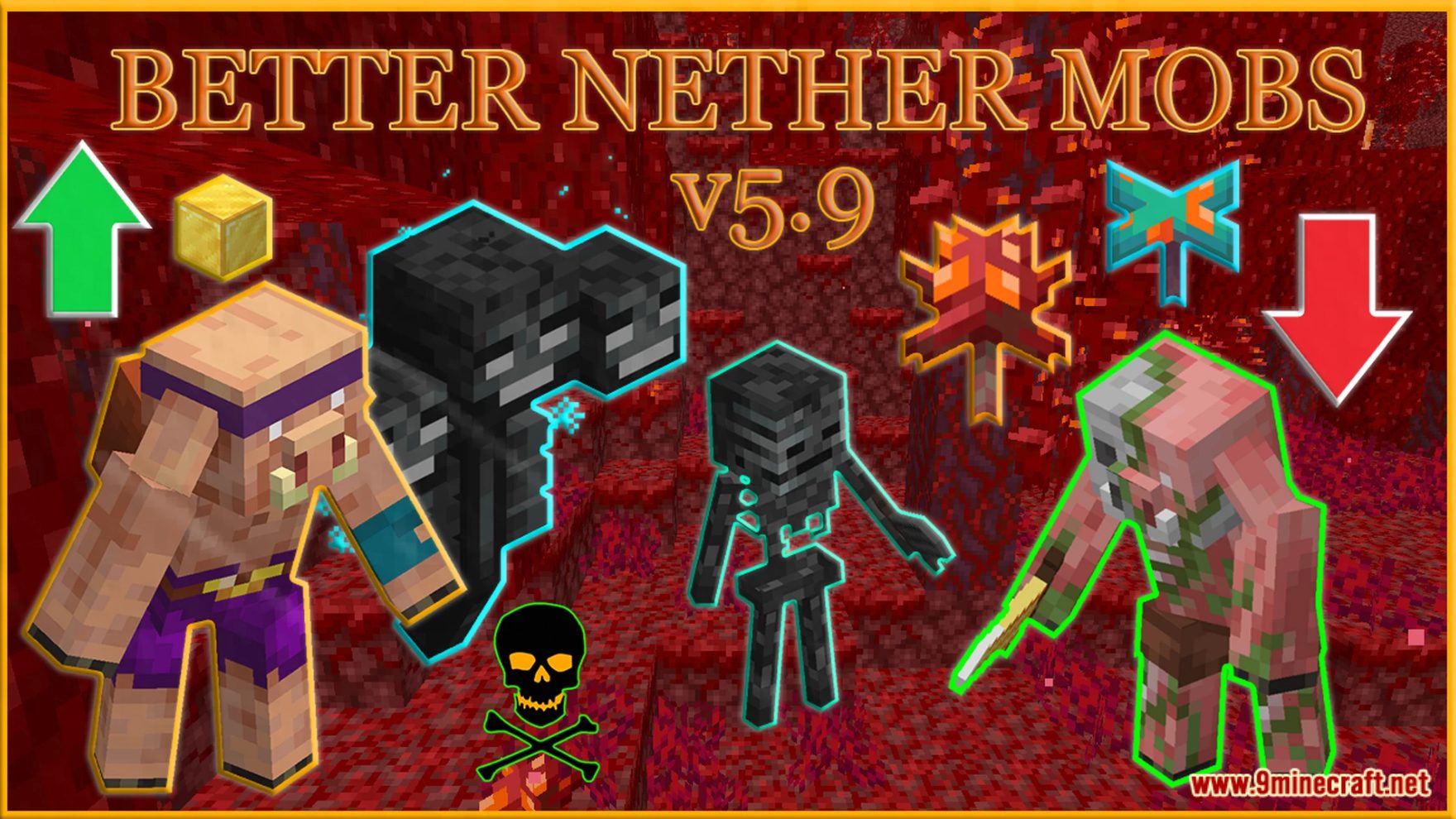 Buffed Nether Mobs Data Pack Minecraft