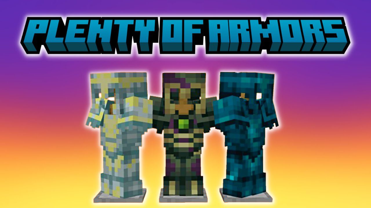 Plenty Of Armors Mod 1Minecraft