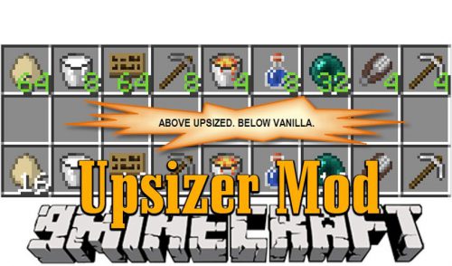 Upsizer Mod (1.19.4, 1.18.2) – You Can Now Stack Up to 64 Thumbnail