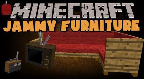 Jammy Furniture Reborn Mod 1.7.10, 1.6.4 Thumbnail