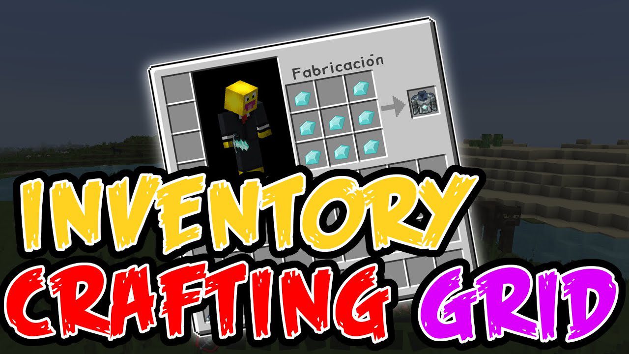 Inventory Crafting Grid Mod - 1Minecraft