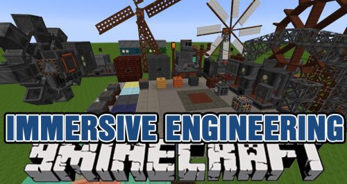 Immersive Engineering Mod (1.19.4, 1.18.2) – Redstone Flux Based Machinery Thumbnail