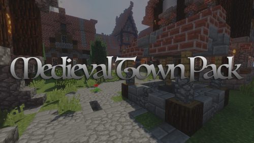 Medieval Town Map Pack 1.12.2, 1.11.2 for Minecraft Thumbnail
