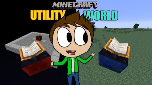Utility Worlds Mod (1.19.4, 1.18.2) – New Mining and Void Dimension Thumbnail