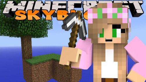 SkyBlock Map (1.19.4, 1.18.2) – Floating Island and Survive Thumbnail