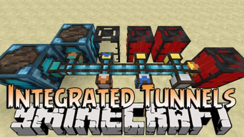 Integrated Tunnels Mod (1.19.4, 1.18.2) – Transfer Stuff Over Integrated Dynamics Networks Thumbnail