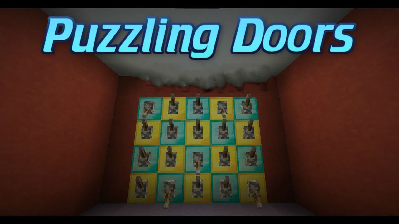 Puzzling Doors Map 1Minecraft