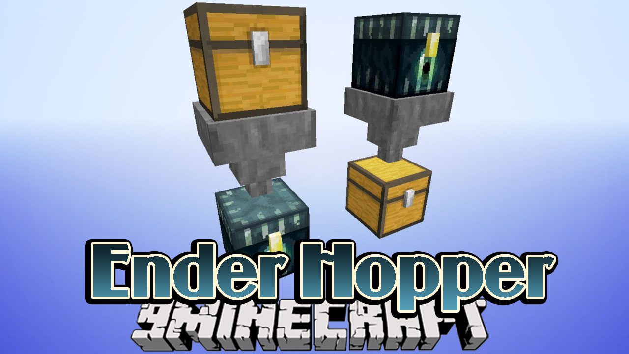 Ender Hopper Mod 1Minecraft
