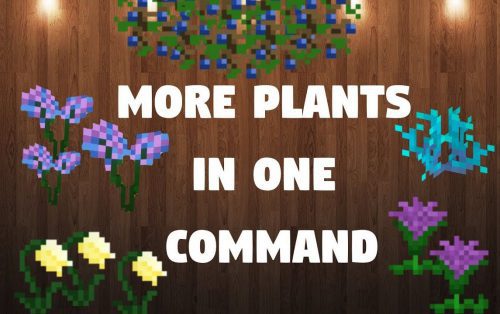 More Plants Command Block 1.12.2, 1.11.2 Thumbnail