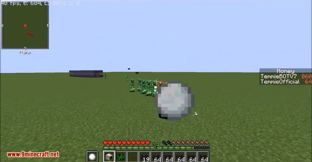 Hand Cannon Command Block 1.12.2 (Use to Fend Off Enemies) 7
