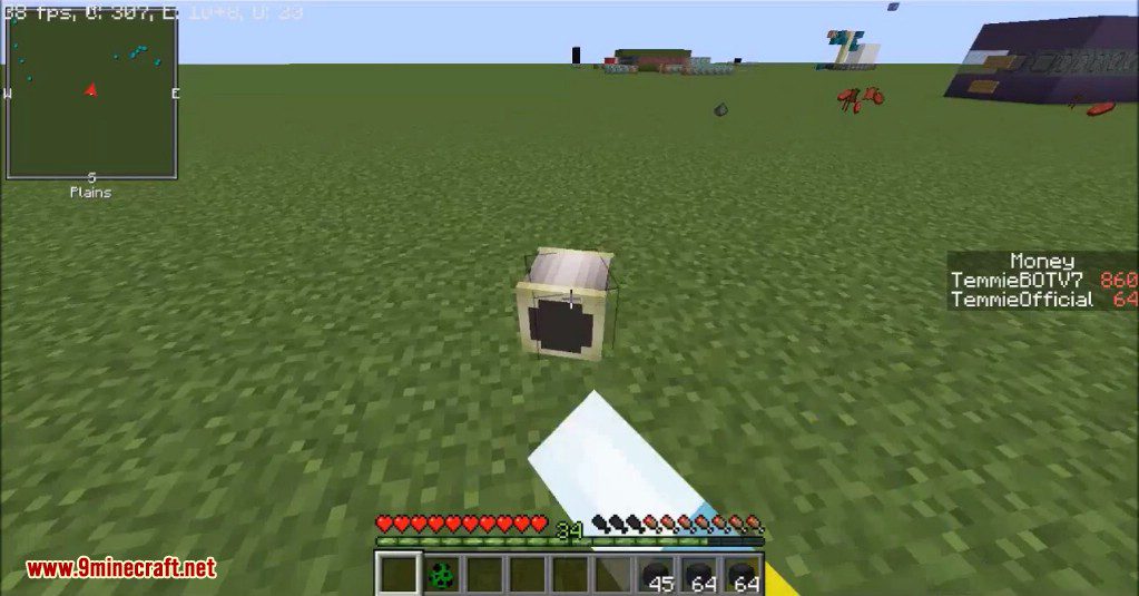 Hand Cannon Command Block 1.12.2 (Use to Fend Off Enemies) 9