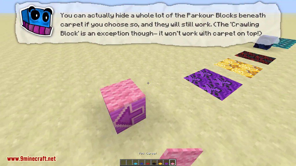 Parkour Blocks Command Block 1.12.2 (Wallrun, Double Jumps, Crawling) 36