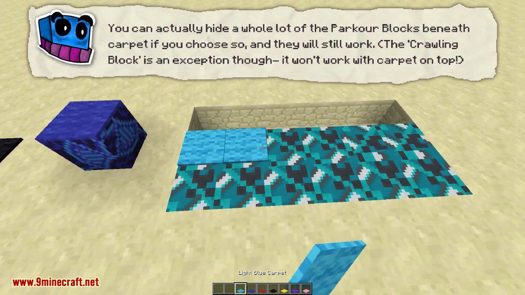 Parkour Blocks Command Block 1.12.2 (Wallrun, Double Jumps, Crawling) 37