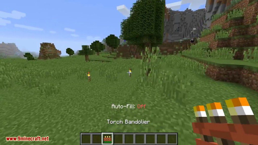 Torch Bandolier Mod 1Minecraft