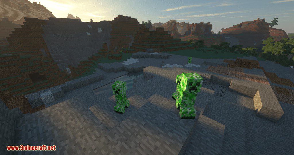 Beta Creepers Mod - 1Minecraft