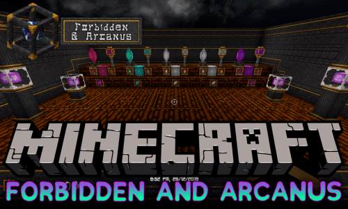 Forbidden and Arcanus Mod (1.19.4, 1.18.2) – Magic Themed Stuffs Thumbnail