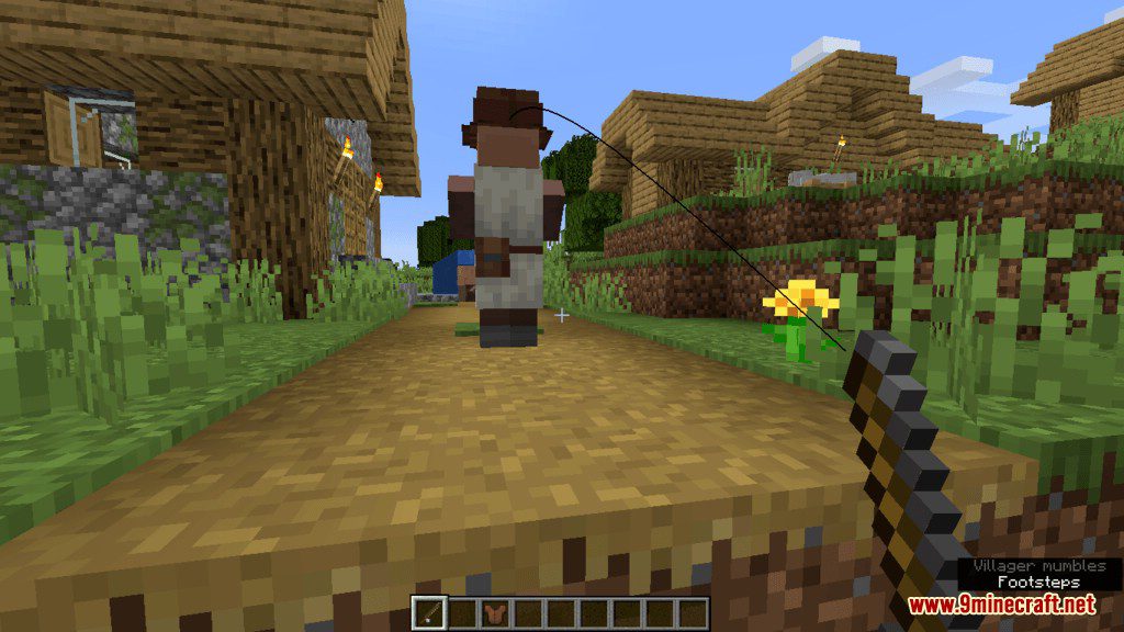 Villager Leash Data Pack 1Minecraft