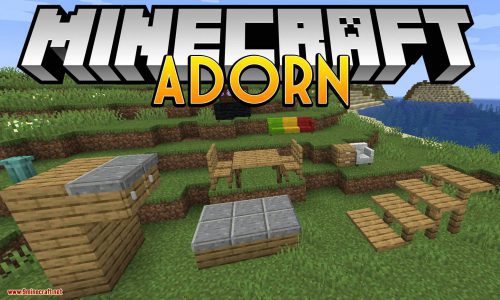 Adorn Mod (1.19.4, 1.18.2) – Decorate Your Home Thumbnail