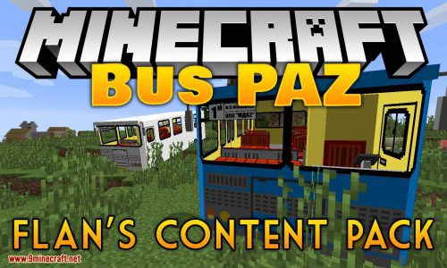 Flan’s Bus PAZ Content Pack 1.7.10 (Adds 15 PAZ Buses) Thumbnail