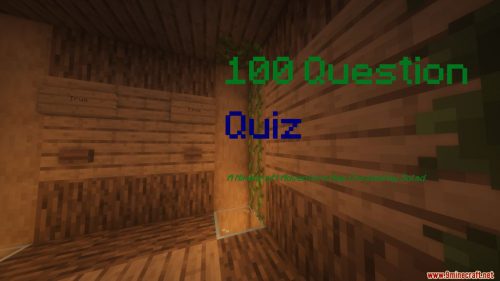 100 Question Quiz Map 1.14.4 for Minecraft Thumbnail
