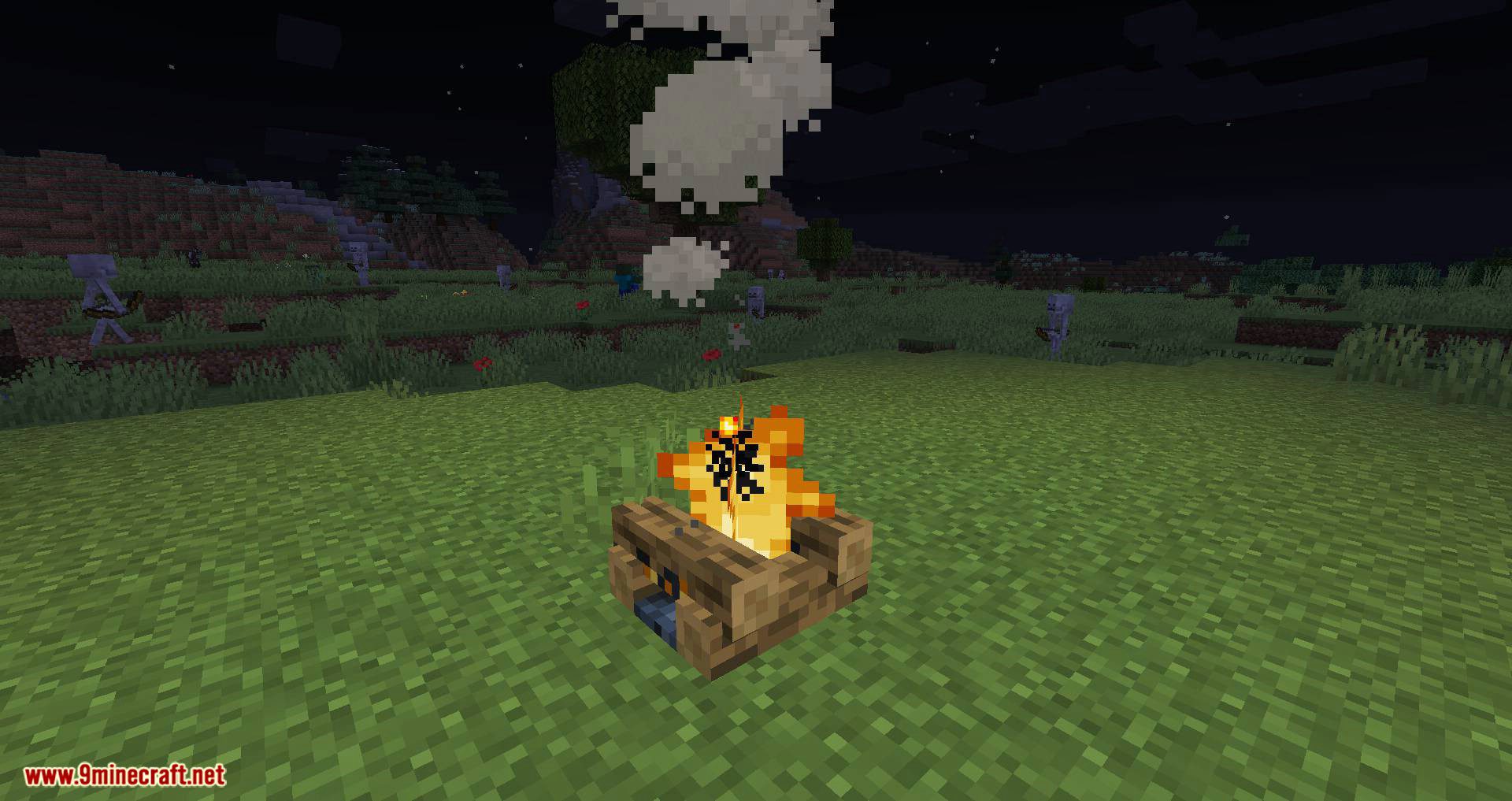 No Hostiles Around Campfire Mod (1.19.4, 1.18.2) for Minecraft 5