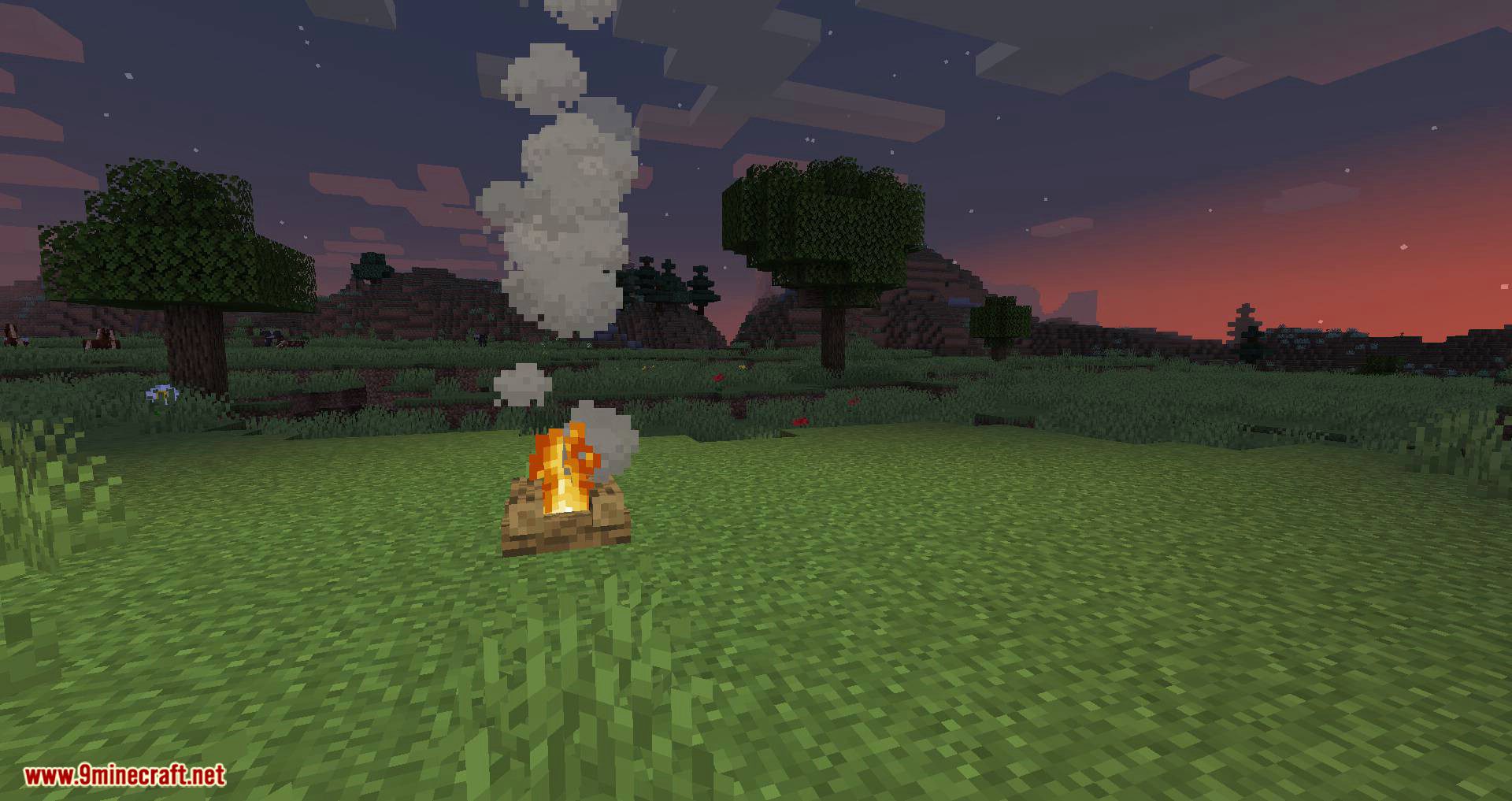 No Hostiles Around Campfire Mod (1.19.4, 1.18.2) for Minecraft 6