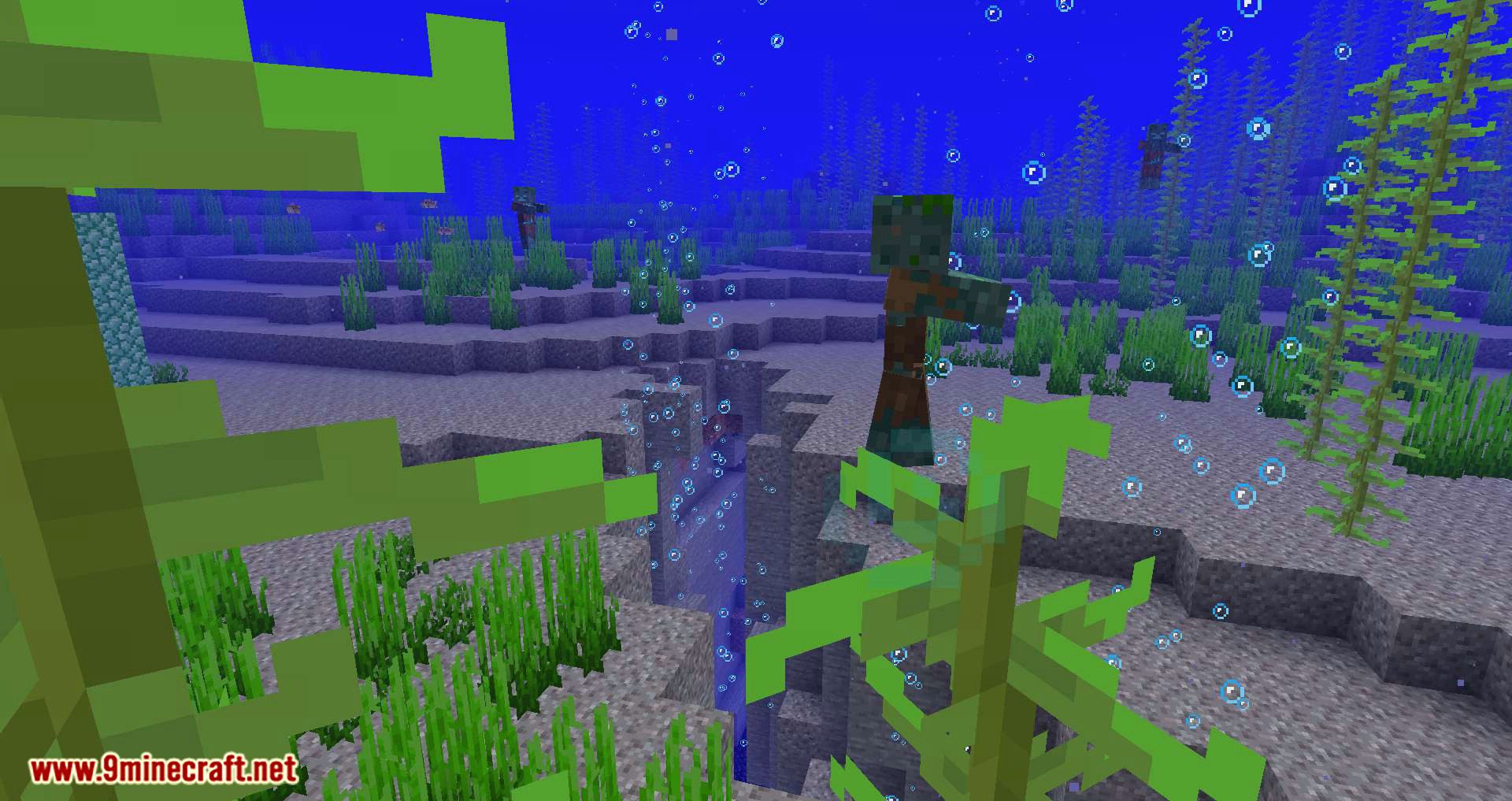 Conduits Prevent Drowned Mod 1Minecraft