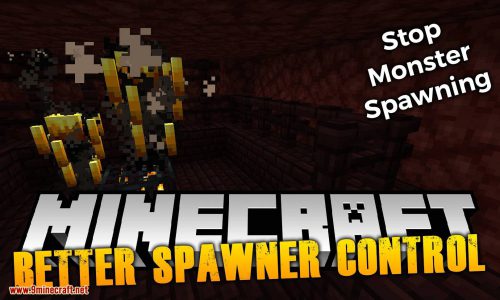 Better Spawner Control Mod (1.19.4, 1.18.2) – Completely Disables Mob Spawners Thumbnail