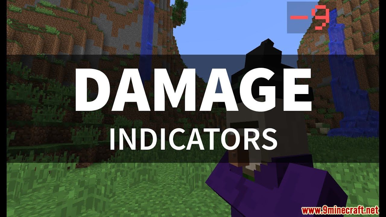 Simple Damage Indicator Data Pack 1Minecraft Simple Damage Indicator Data Pack 1Minecraft