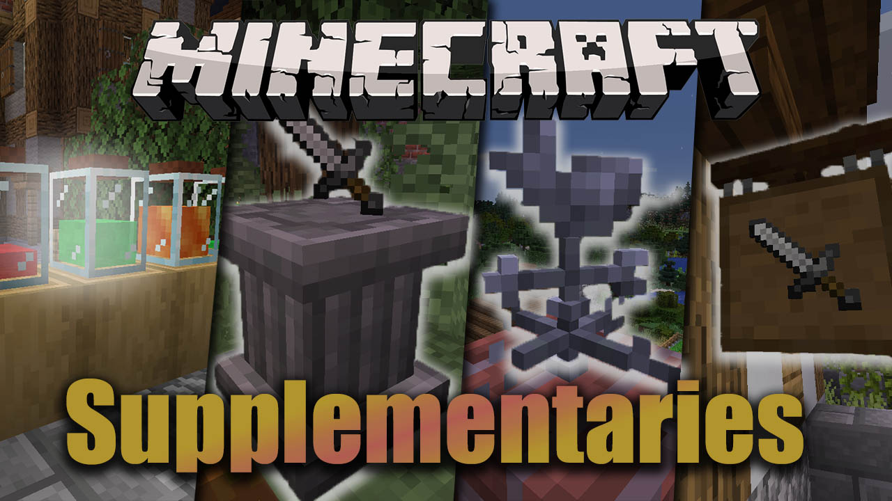 Supplementaries Mod (1.19.4, 1.18.2) - Containers, Decorations, Utilities 1
