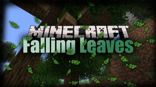 Falling Leaves Mod (1.19.4, 1.18.2) – Makes Leaf Particles Fall from Leaf Blocks Thumbnail