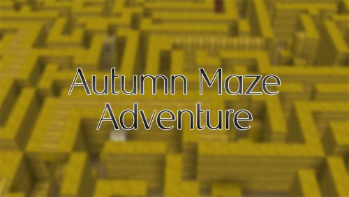 Autumn Maze Adventure Map 1.16.5 for Minecraft Thumbnail