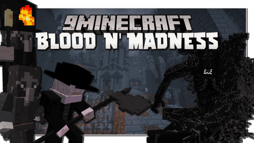 Blood and Madness Mod (1.19.4, 1.18.2) – From the Fromsoftware Game Bloodborne Thumbnail
