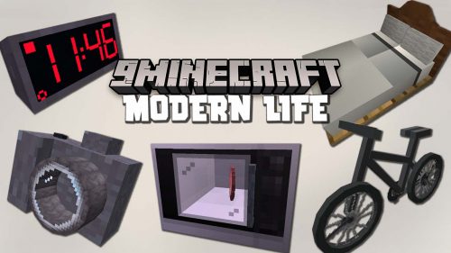 Modern Life Mod (1.19.4, 1.18.2) – Utility Blocks Thumbnail
