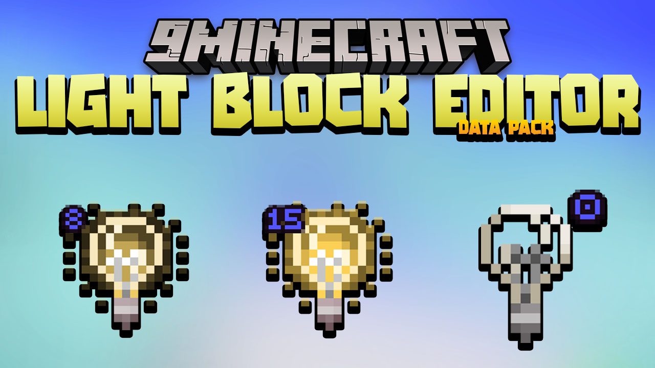 Light Blocks Editor Data Pack 1Minecraft