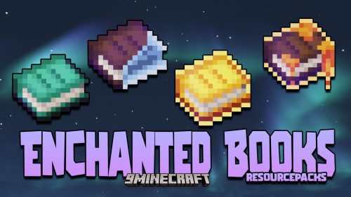 Enchanted Books Resource Pack (1.19.4, 1.18.2) – Texture Pack Thumbnail