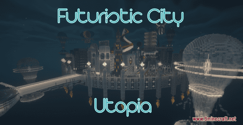 Futuristic City Utopia Map (1.19.3, 1.18.2) – A Futuristic City Creation Thumbnail