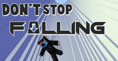 Don’t Stop Falling Map (1.19.3, 1.18.2) – Bottomless Dropper Map Thumbnail