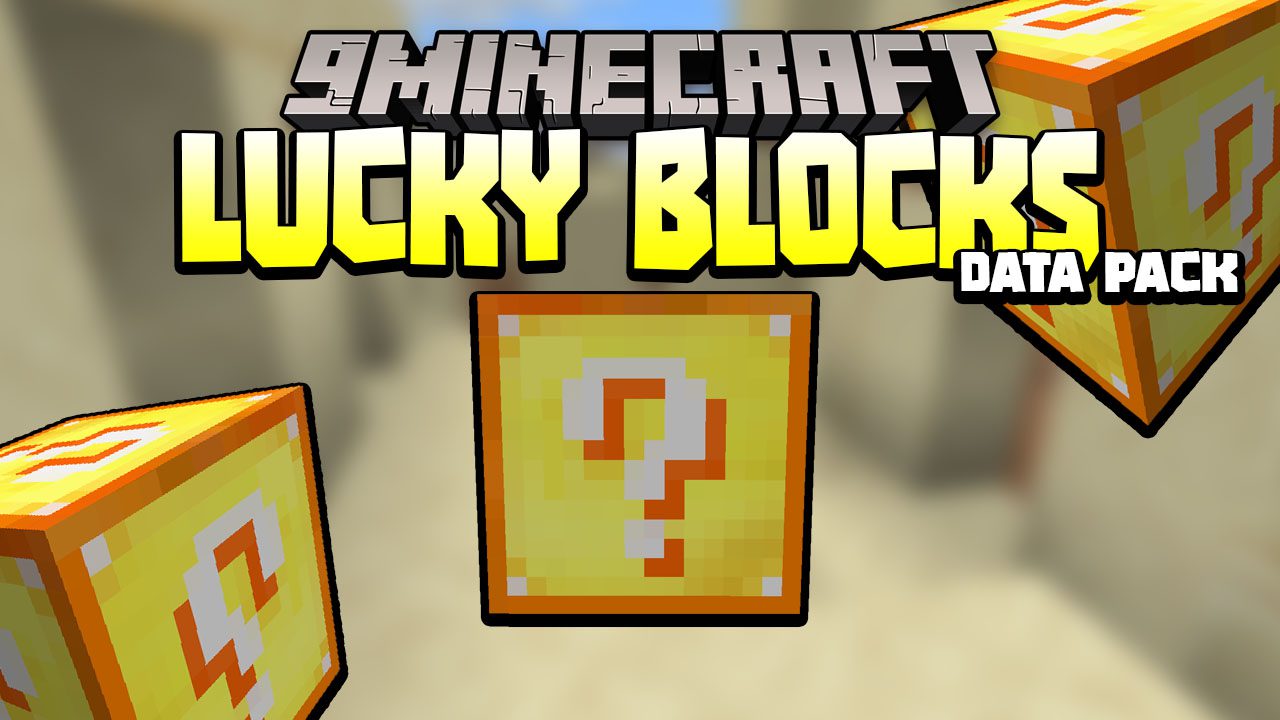 Lucky Blocks Vanilla Data Pack 1Minecraft