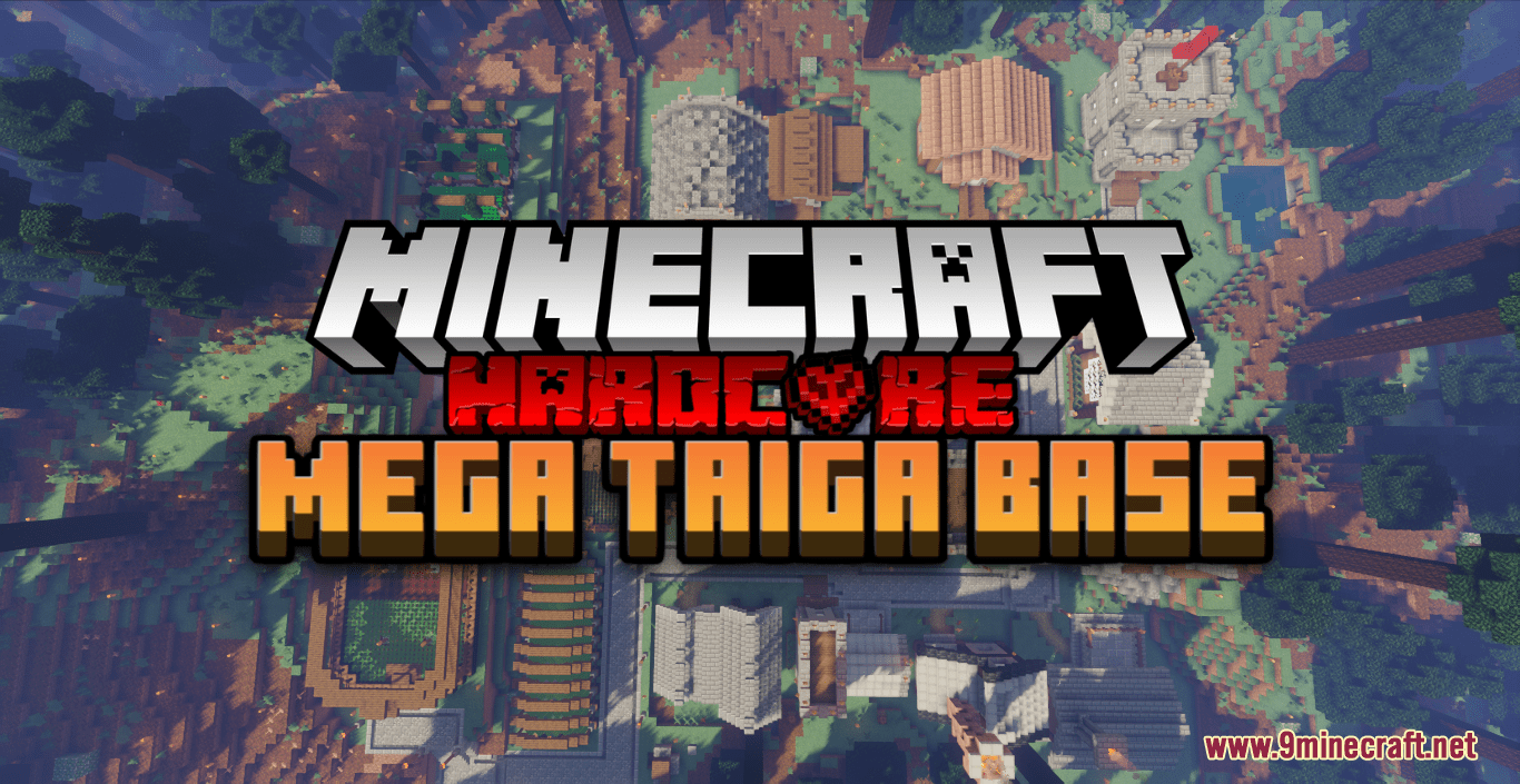 Mega Taiga World Hardcore Base Map 1minecraft 