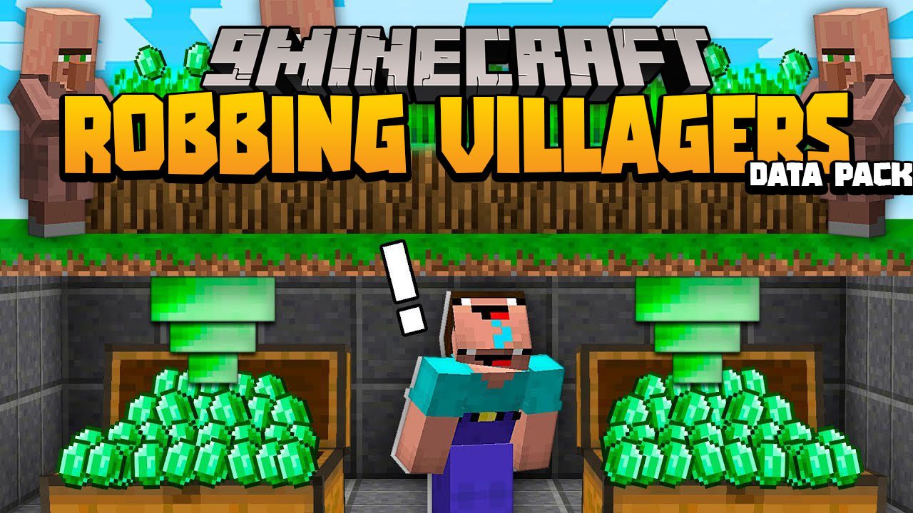 Robbing Villagers Data Pack 1Minecraft