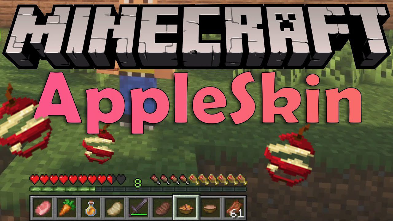 Appleskin Mod - 1Minecraft