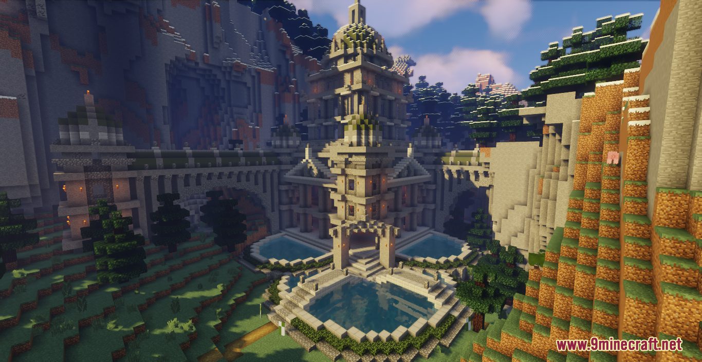 Hidden Palace Map - 1Minecraft