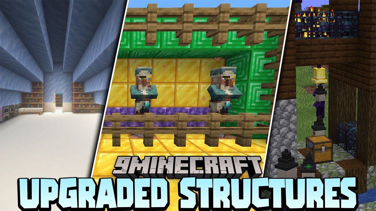 Minecraft But You Can Combine And Upgrade Structures Data Pack - 1Minecraft