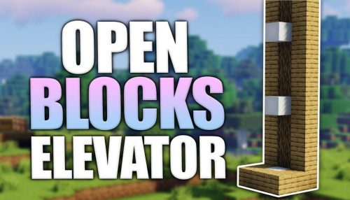 OpenBlocks Elevator Mod (1.19.4, 1.18.2) – Fastest Elevator Ever Thumbnail