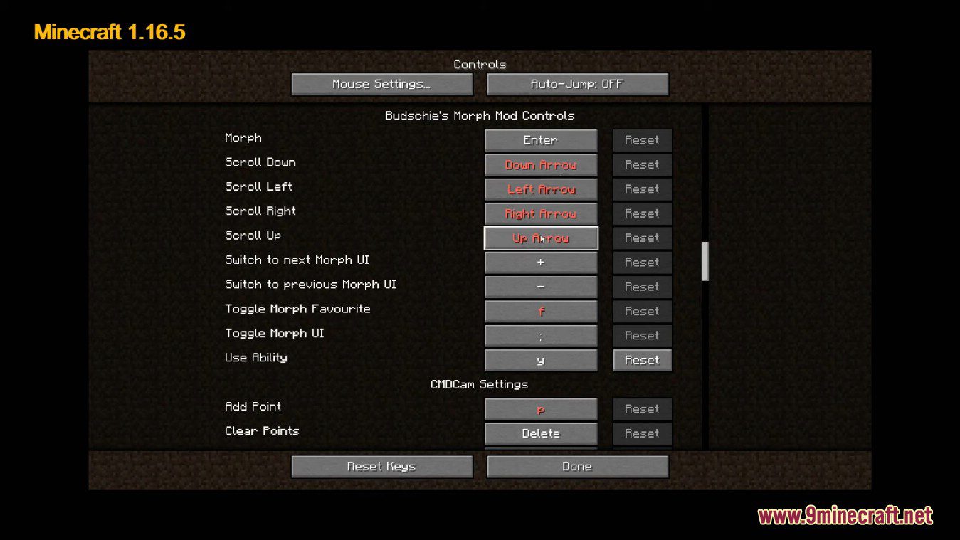 Budschies morph mod 1minecraft