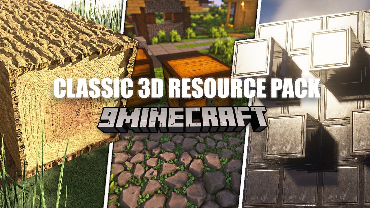 minecraft 1.7.10 3d resource pack