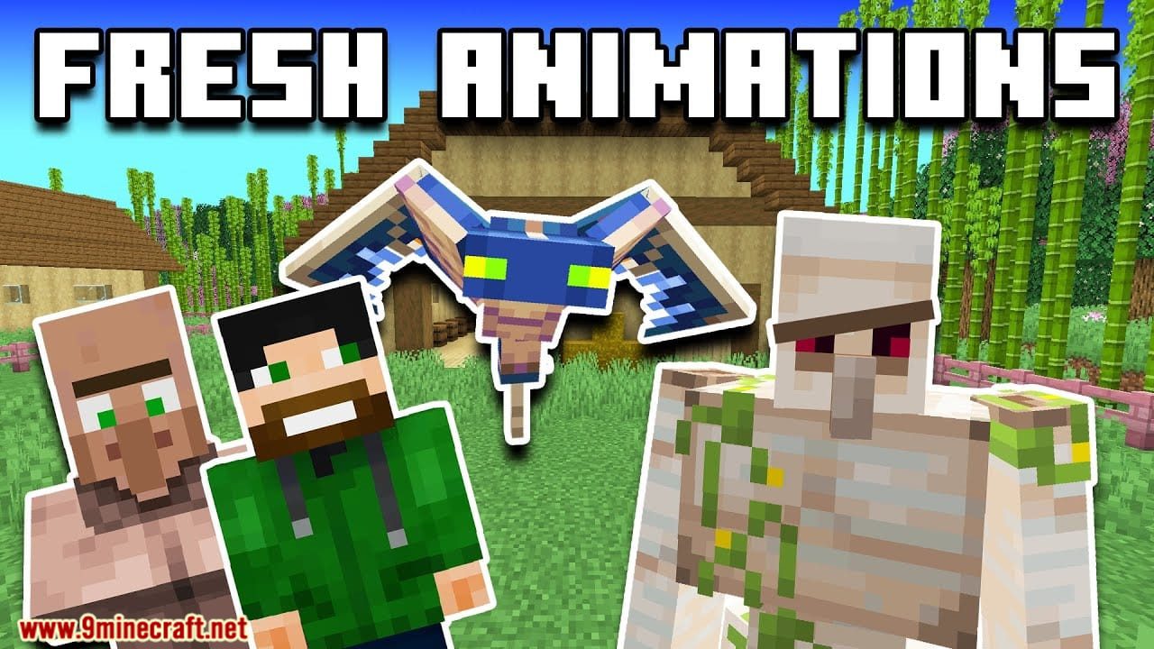 Fresh Animations Resource Pack - 1Minecraft