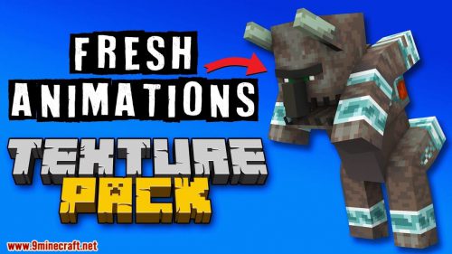 Fresh Animations Resource Pack (1.19.4, 1.18.2) – Texture Pack Thumbnail